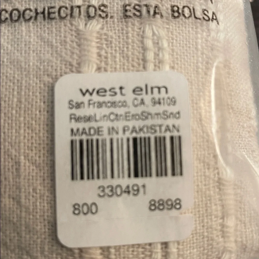 West Elm description add